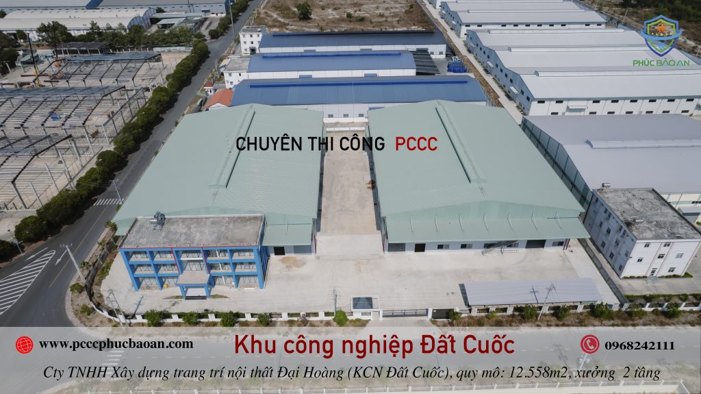 Dự án hệ thống PCCC Khu Công Nghiệp Đất Quốc