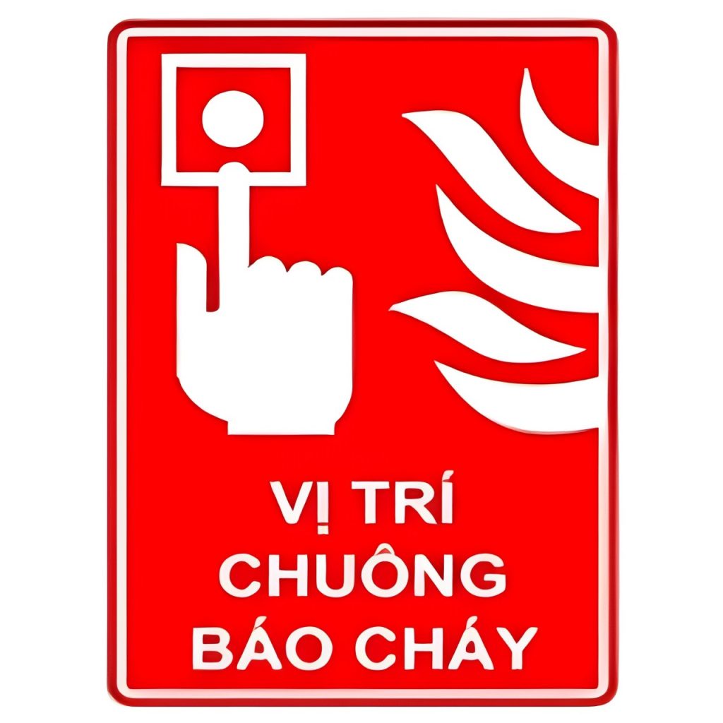 Ký hiệu chỉ dẫn vị trí thiết bị cảnh báo