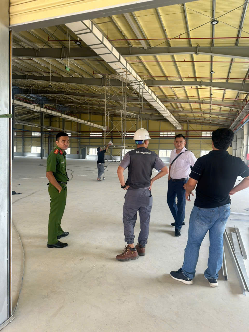 Dự Án Hợp Tác Thành Công Nghiệm thu PCCC quy mô 5000m2 cho Công ty Tae Heung Tech Vina