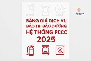 Bảng Giá Dịch Vụ Bảo Trì Bảo Dưỡng Hệ Thống PCCC 2025