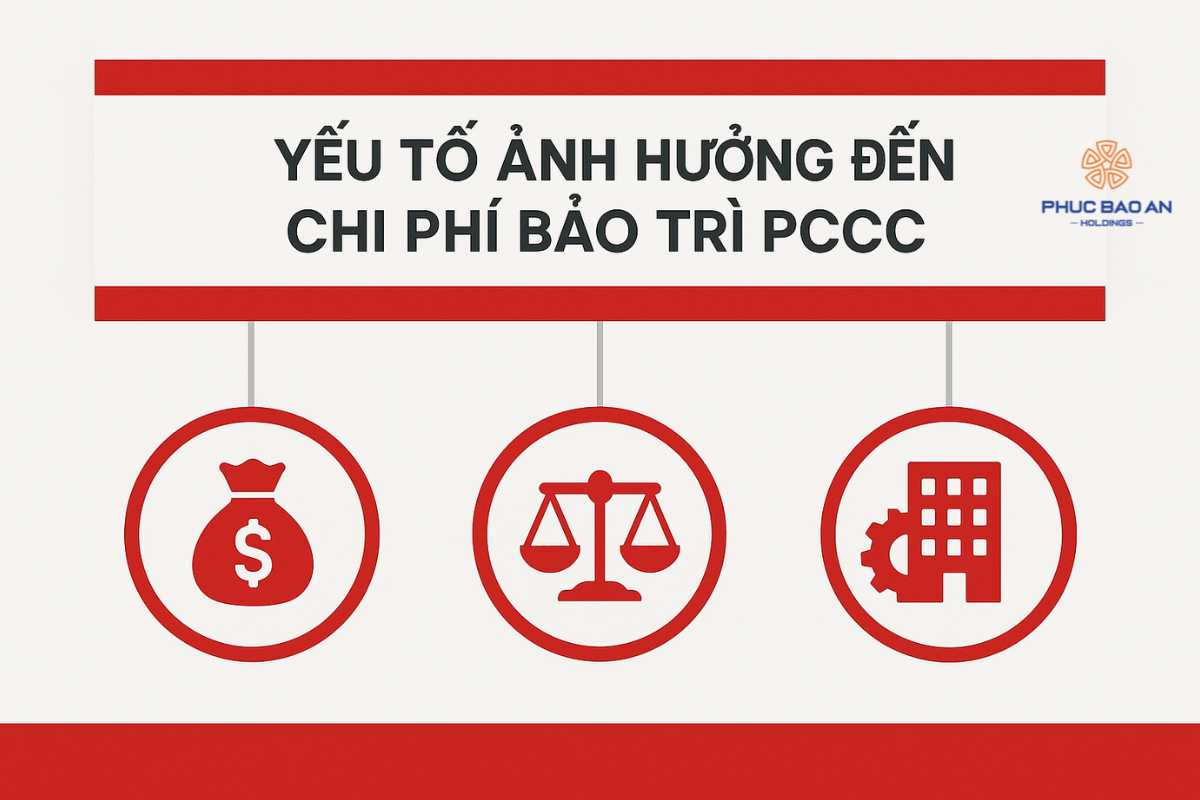 Yếu tố ảnh hưởng đến chi phí bảo trì PCCC