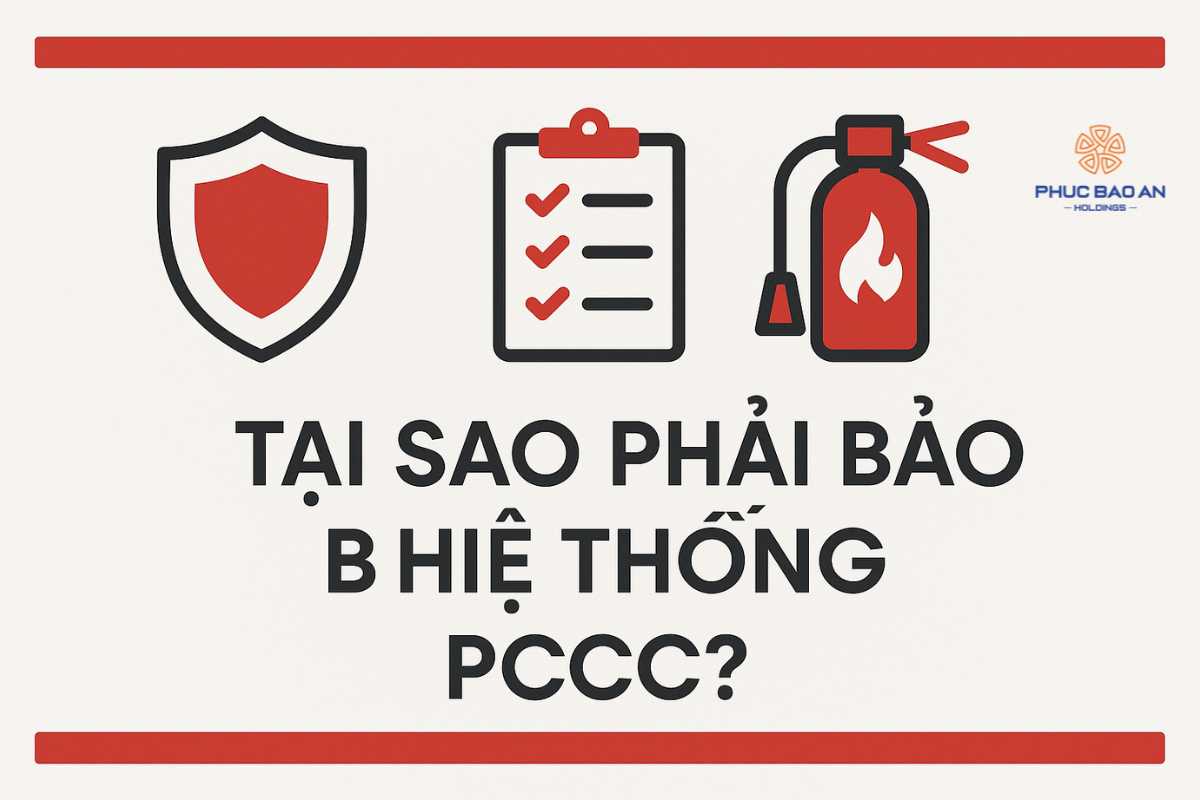 Tại sao phải bảo trì hệ thống PCCC?