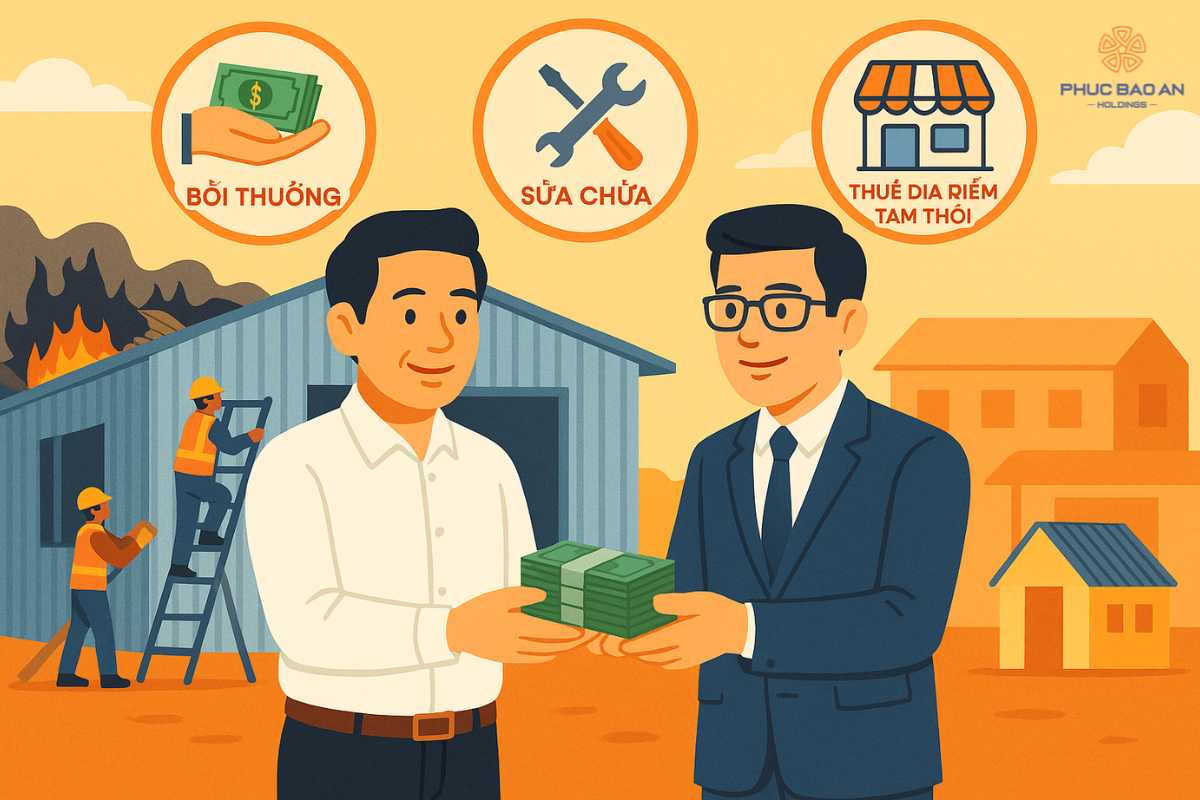 Quyền lợi khi tham gia Bảo hiểm cháy nổ