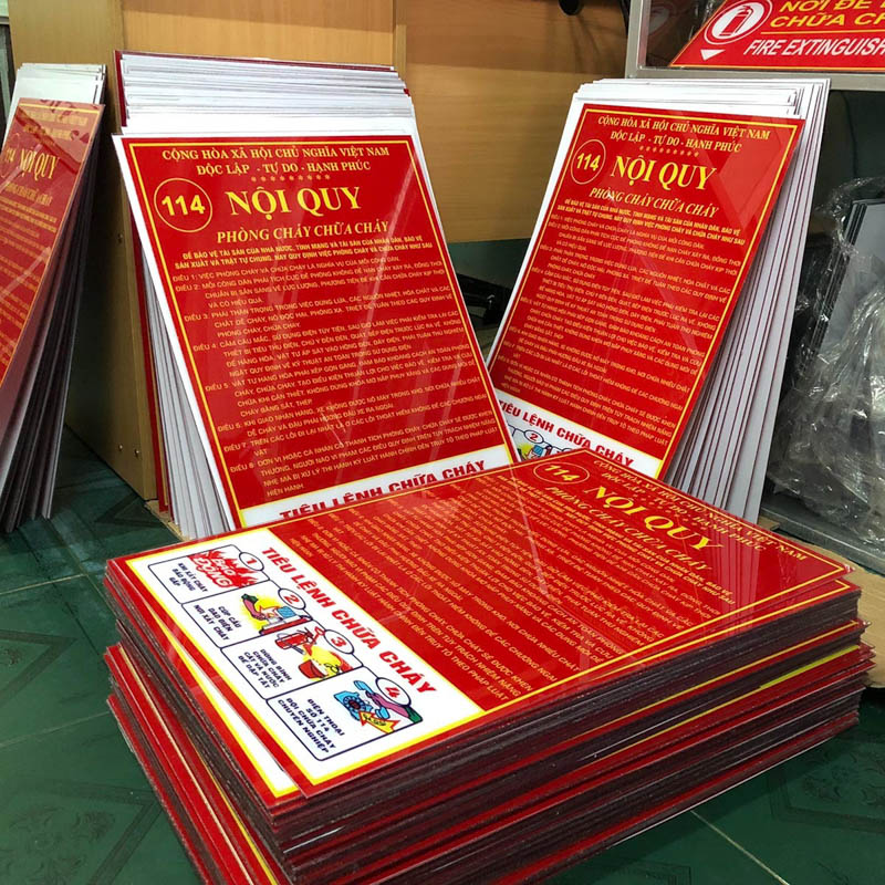 Mua Tiêu Lệnh Phòng Cháy Chữa Cháy Ở Đâu?