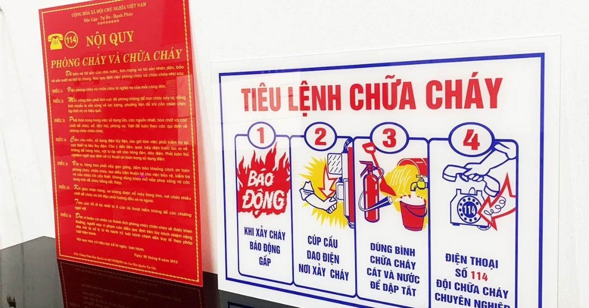 Tiêu Lệnh Phòng Cháy Chữa Cháy Là Gì?