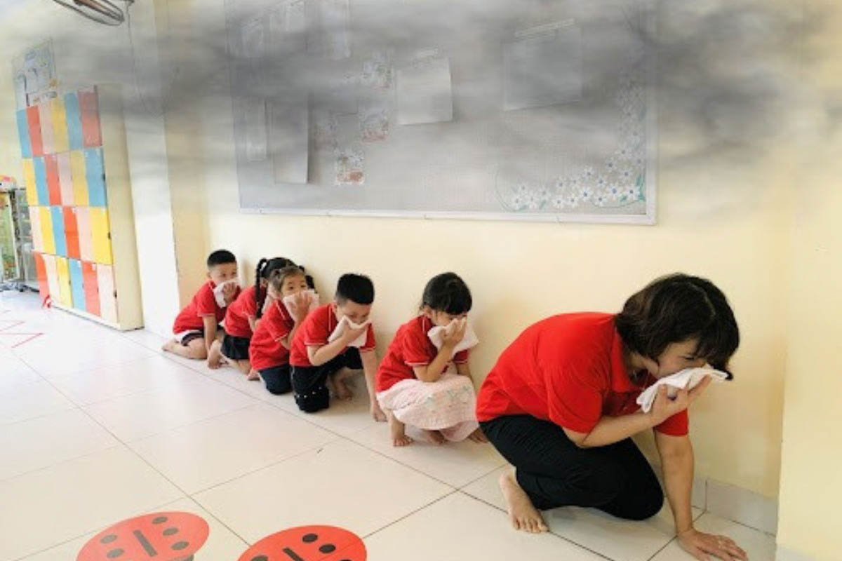 Hướng dẫn thoát hiểm trong trường học