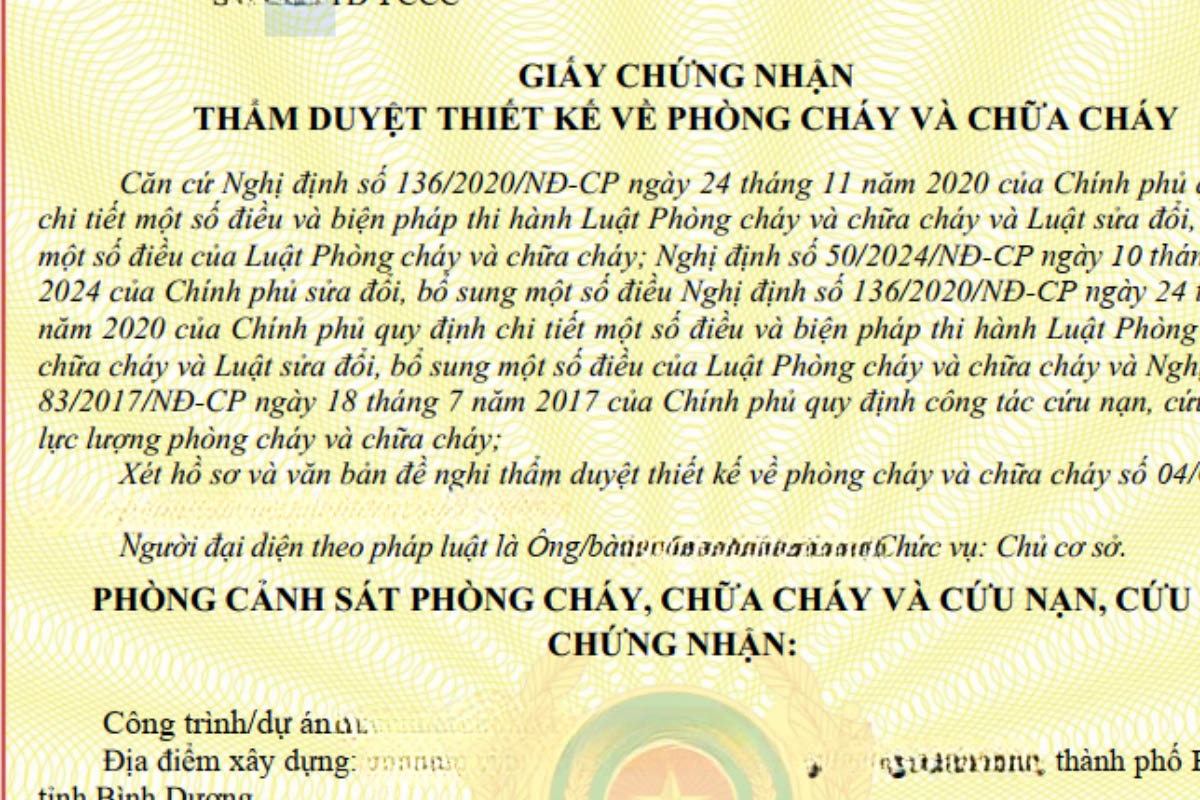 Quy trình nghiệm thu hệ thống PCCC theo đúng quy định