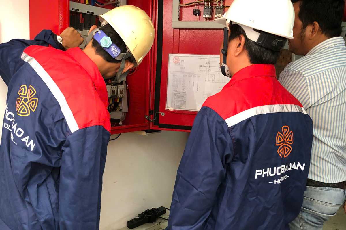 Quy trình lắp đặt hệ thống báo cháy tự động tại Bình Dương