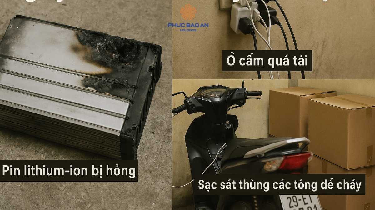 Nguyên nhân cháy xe điện