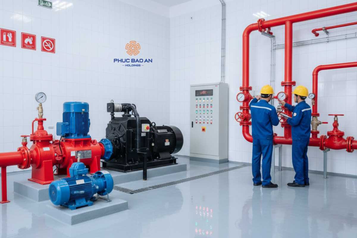 Tiêu chuẩn QCVN 022020BCA – Quy chuẩn Trạm Bơm Nước Chữa Cháy