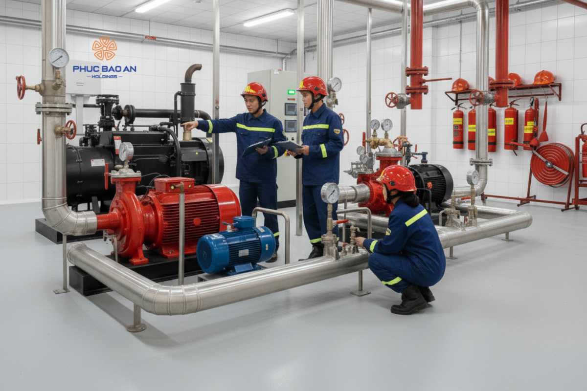 Tổng quan & vai trò hệ thống trạm bơm PCCC