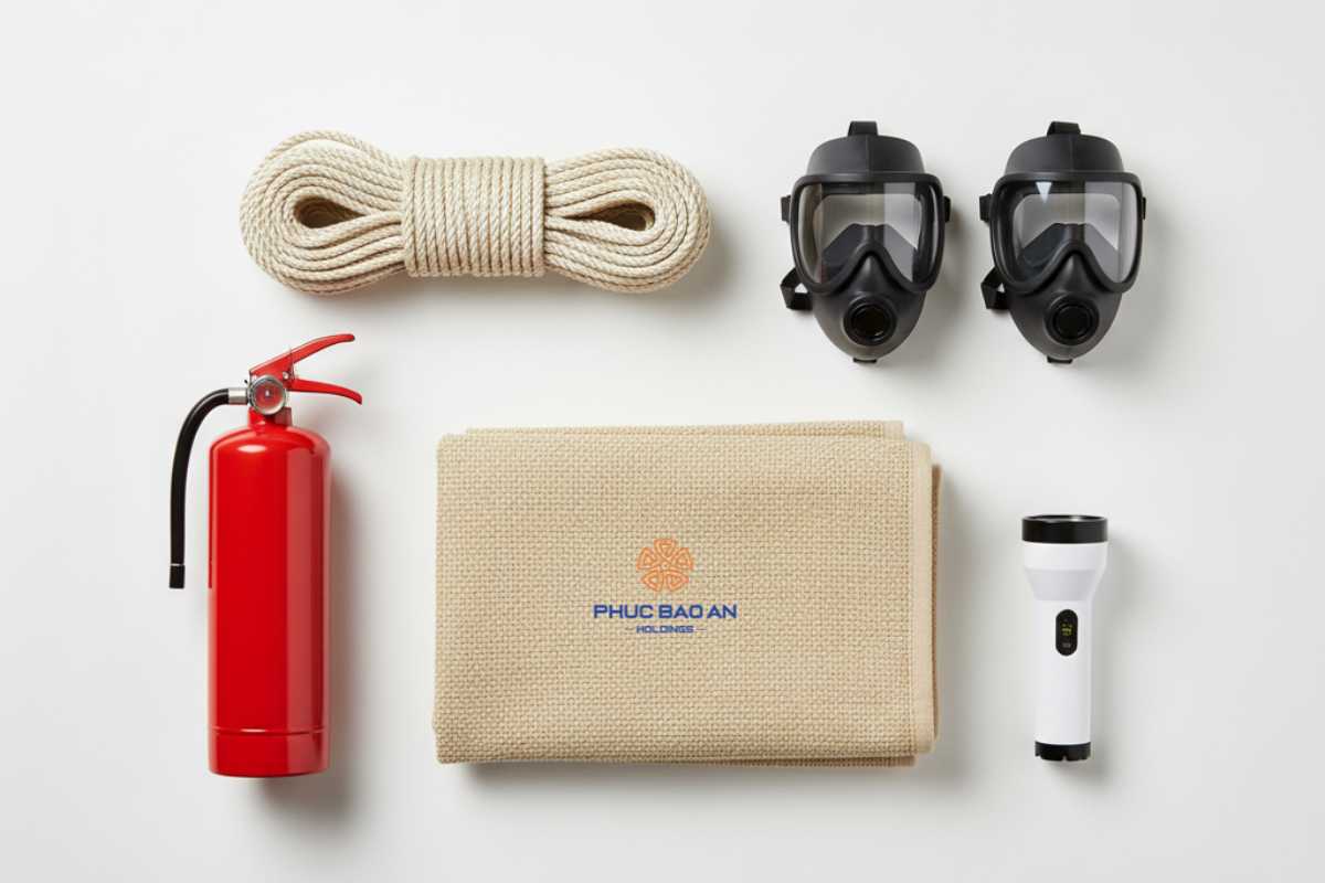 Danh mục trang bị PCCC tối thiểu cho nhà ống (theo TCVN 3890:2023)