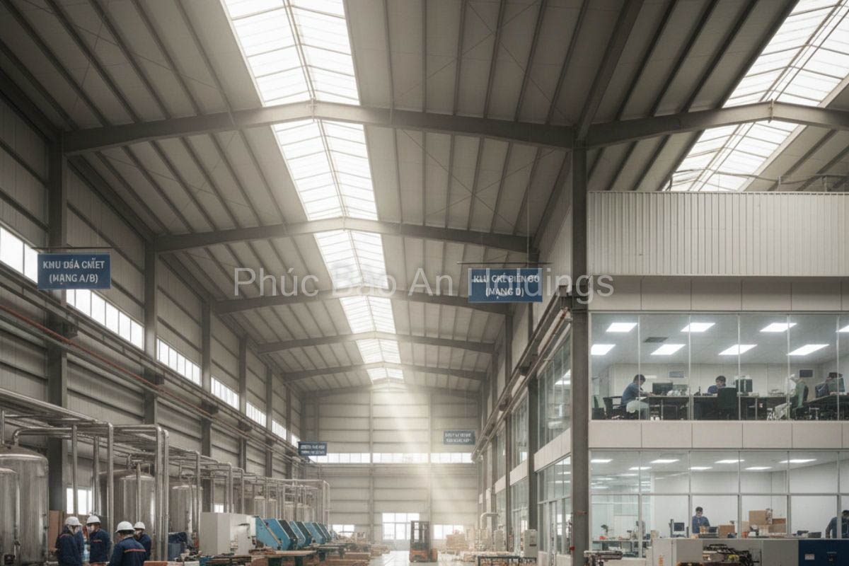 Phân loại gian phòng sản xuất – nền tảng để tính thoát nạn