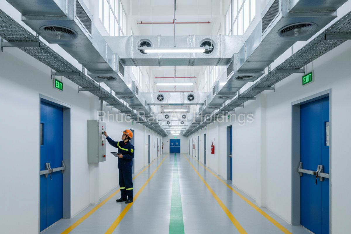 Khoảng cách thoát nạn trong nhà xưởng