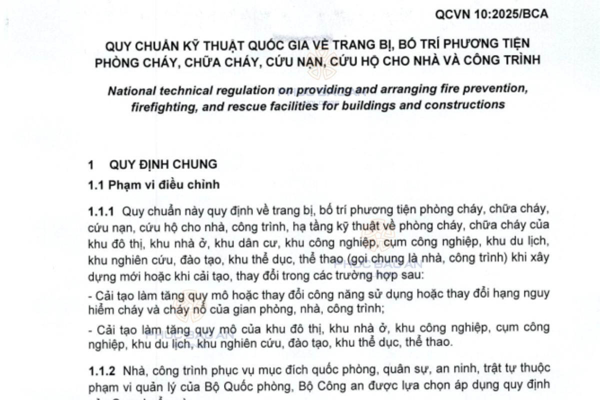 Chính sách của Nhà nước về phòng cháy, chữa cháy và cứu nạn, cứu hộ