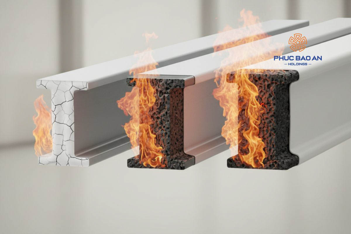 Các loại sơn chống cháy phổ biến